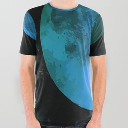 Blue Moon All Over Graphic Tee