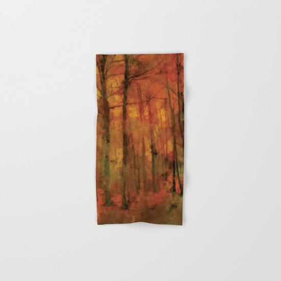 Autumn forest Hand & Bath Towel
