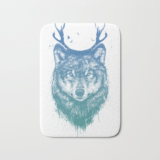 Deer wolf Bath Mat