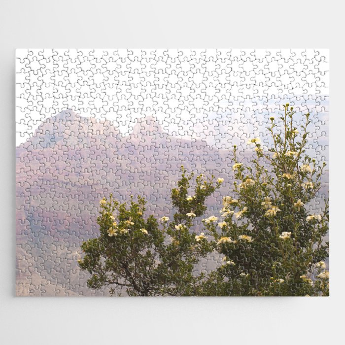 Cliff Rose at the Grand Canyon Jigsaw Puzzle