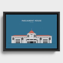 Parliament House, Singapore [Building Singapore] Framed Canvas