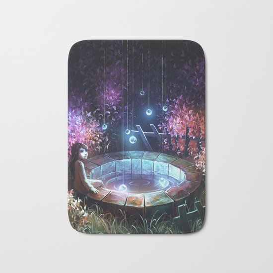 Make a wish Bath Mat