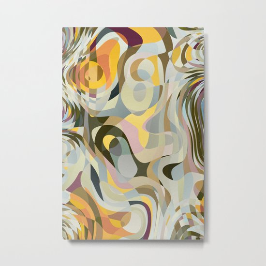 Cold Convergence Metal Print