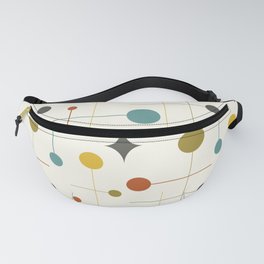 Mid Century Modern Abstract Pattern 29 Fanny Pack