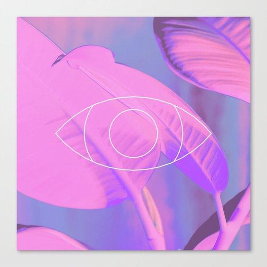 All seeing eye Canvas Print