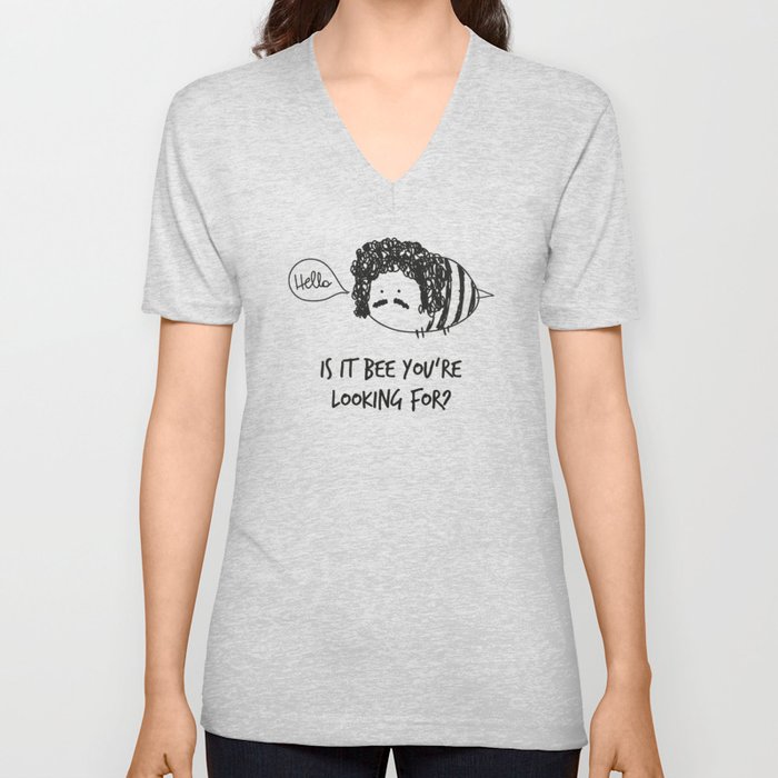 Save the Bees! V Neck T Shirt