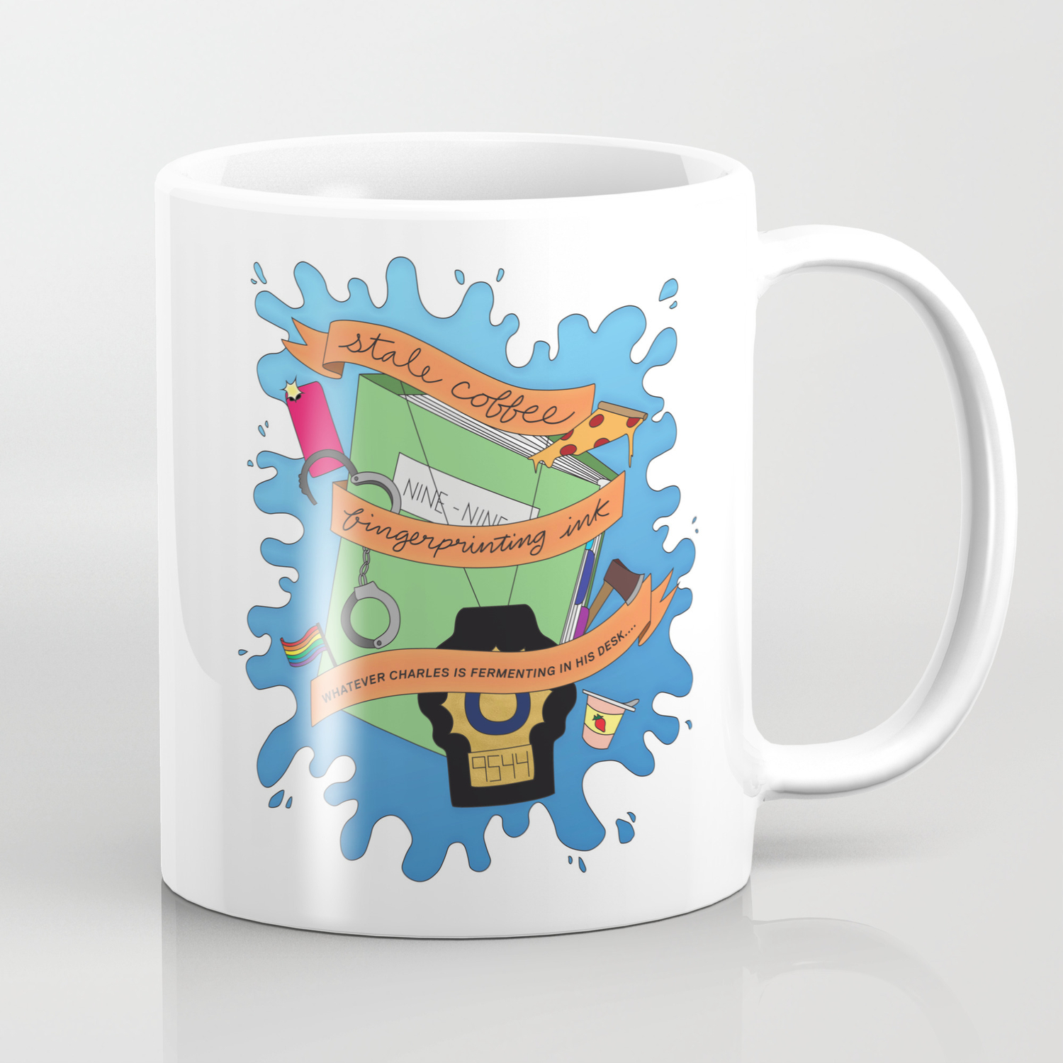 It S Like I Never Left Brooklyn 99 Coffee Mug By Eliseebooks Society6 It S Like I Never Left Brooklyn 99 Coffee Mug By Eliseebooks Society6
