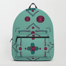 Paisley Cross Mandala Backpack