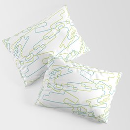 Mid Century Modern Abstract Pillow Sham