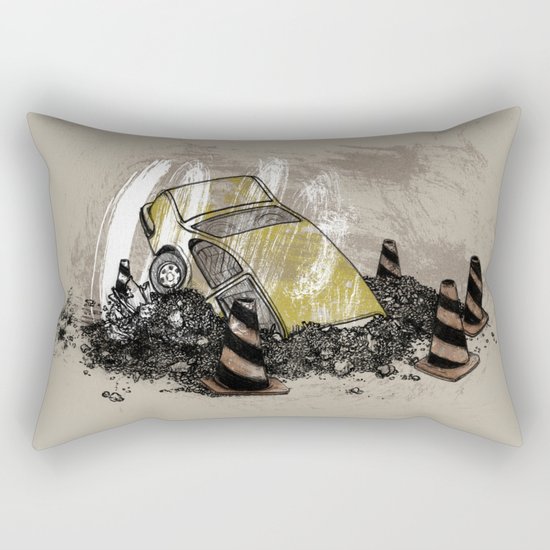 Where is? daddy Rectangular Pillow