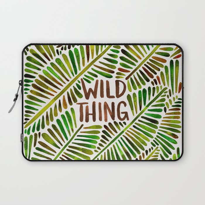 Wild Thing – Green Palette Laptop Sleeve