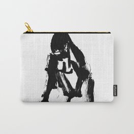 Black Ink Gorilla Carry-All Pouch