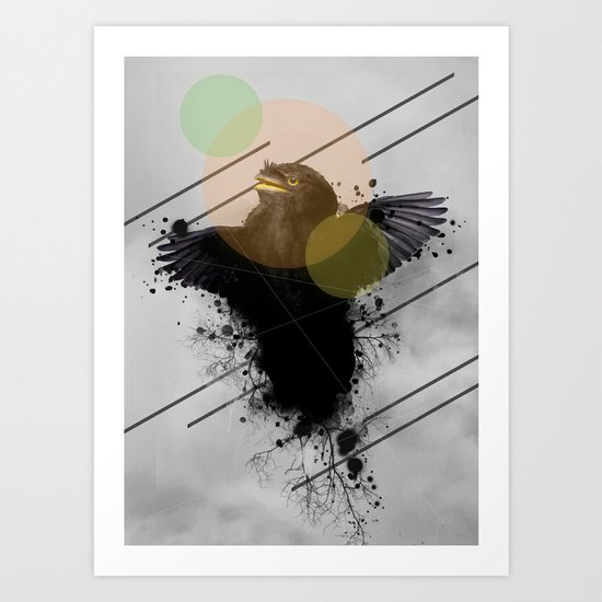 Midnight 20 Art Print