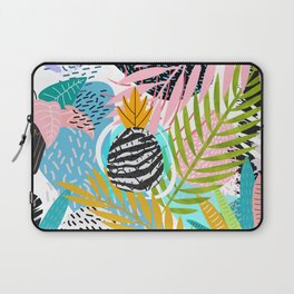 abstract palm leaves Laptop Sleeve