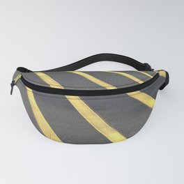 "Urban Legends" Yellow Stripes Fanny Pack