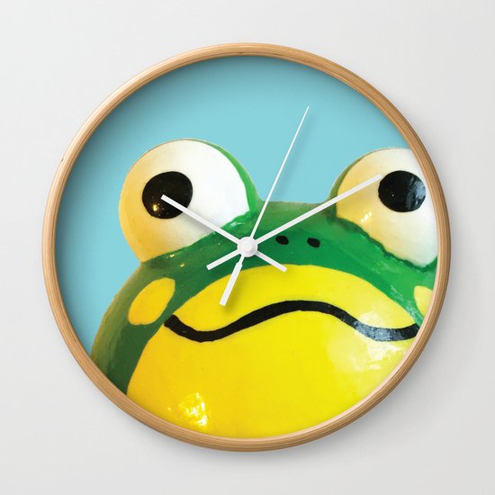 Mr. Frog Wall Clock