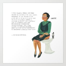 Rosa Parks Art Print