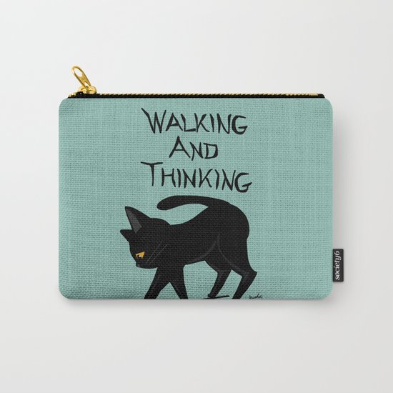 Walking and thinking Carry-All Pouch