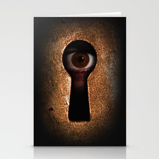 Who is watching you? Stationery Cards