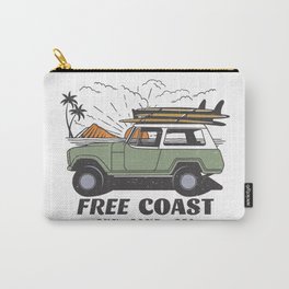 Free Coast Sun, Sand, Sea Carry-All Pouch