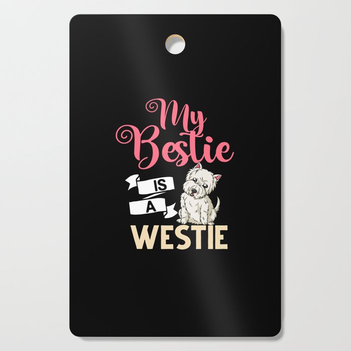 West Highland Terrier Gift Westie Dog Cutting Board