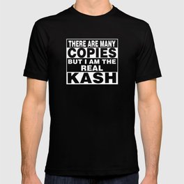 I Am Kash Funny Personal Personalized Fun T-shirt