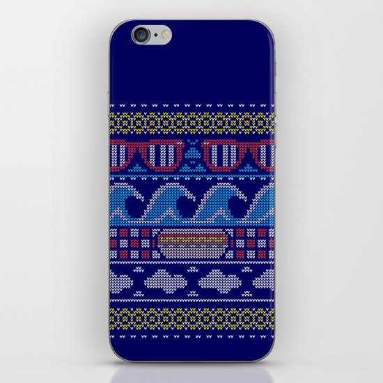 Ugly Summer Sweater iPhone Skin