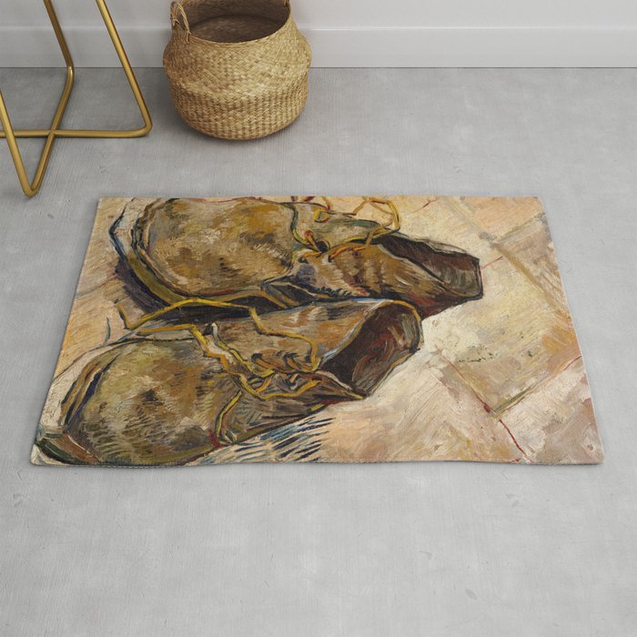 Vincent van Gogh - Shoes Rug by 