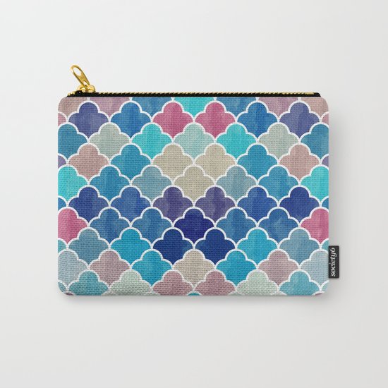 Watercolor Lovely Pattern VVXV Carry-All Pouch
