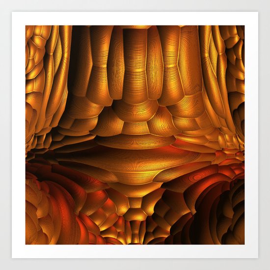 Chiseled Art Print