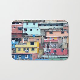 Venezuelan Tetris Bath Mat | Venezuela, House, Caracas, Brick, Architecture, Southamerica, Abstract, Digital, Photo, Digitalmanipulation 