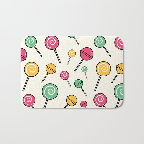 Lolli-lollipop Bath Mat