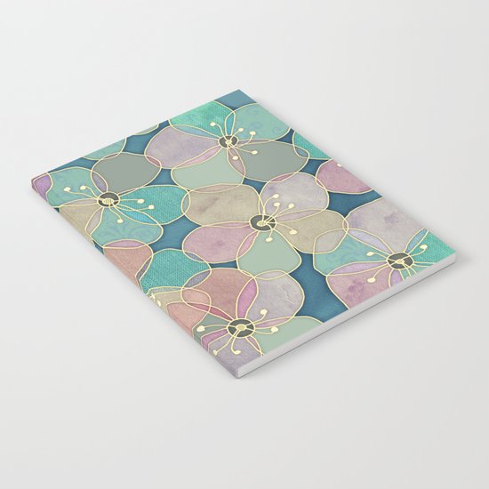 It's Always Summer Somewhere 2 - translucent poppy doodle Notebook
