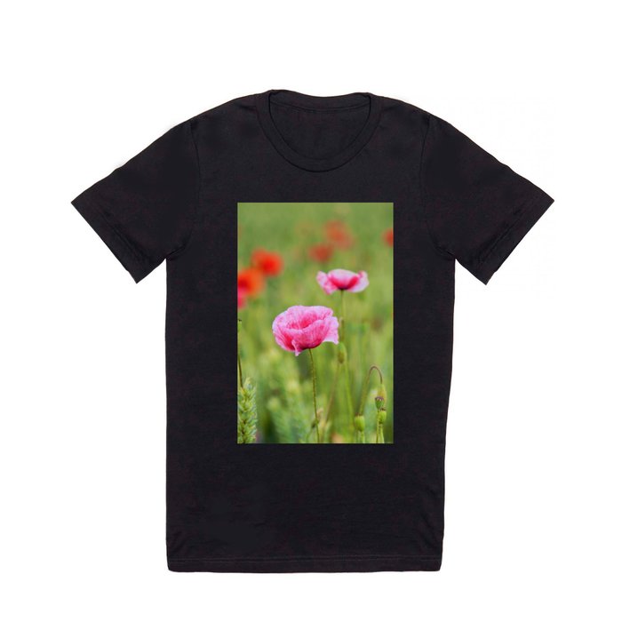 Poppy, Poppies, Mohn, Mohnblume, Flower, Blume, Blumen, Mohnblumen, Foto T  Shirt by Falko Follert Art-FF77 | Society6