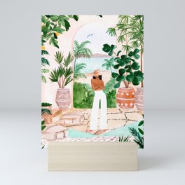 Peaceful Morocco II Mini Art Print