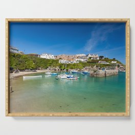 Newquay Harbour Cornwall Serving Tray