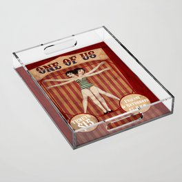 One Of Us Acrylic Tray