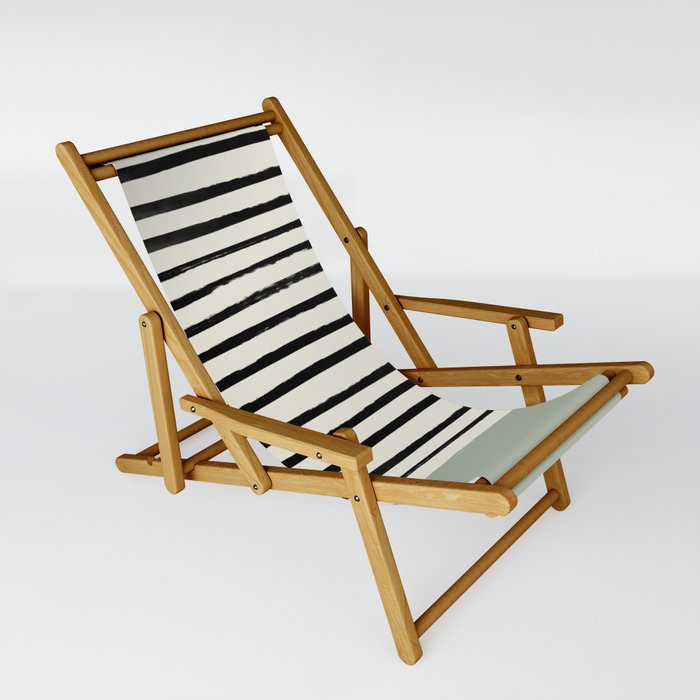 Sage Green x Stripes Sling Chair