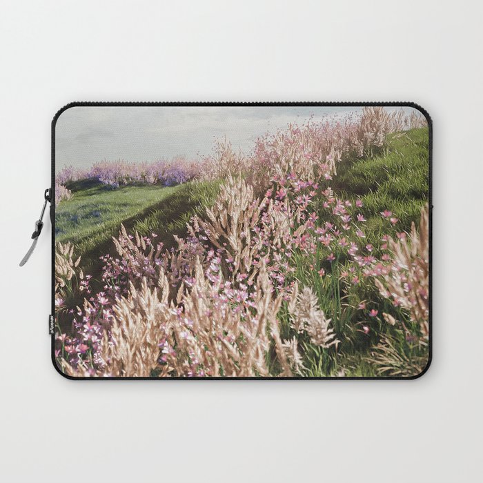 Flowered Fields Laptop Sleeve