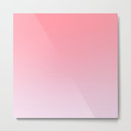 Pastel Ombre Rose Color Gradient Millennial Pink Lilac Cute Pattern Metal Print | Quartz Blush Pale, Set Interior Design, Blur Blurry Blurred, Gradient Beautiful, Graphicdesign, Pretty Rose Gold, Pastel Spring Cute, Abstract Painting, Tender Gentle Subtle, Watercolor Minimal 