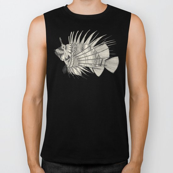 fish mirage mint Biker Tank