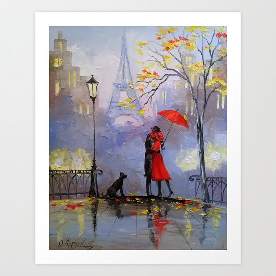 Romantic Art Print