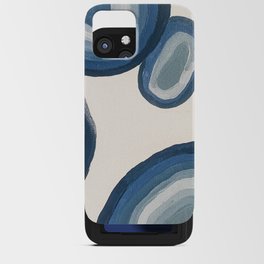 The EP Abstract Acrylic Painting iPhone Card Case