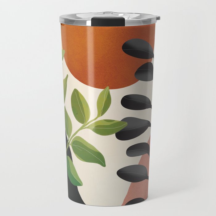 Abstract Sun Rays on the Branches 03 Travel Mug