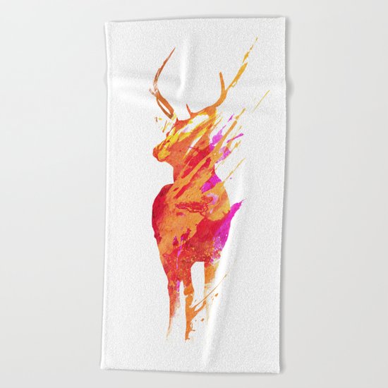 On the road again Beach Towel