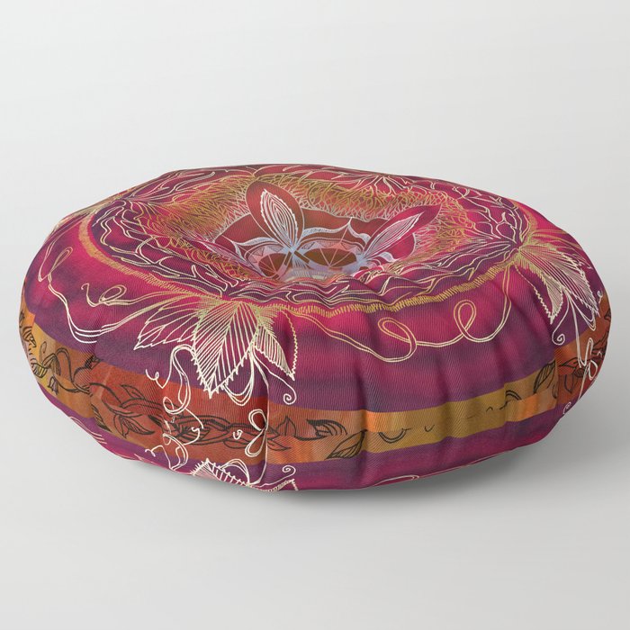 Root Chakra Floor Pillow