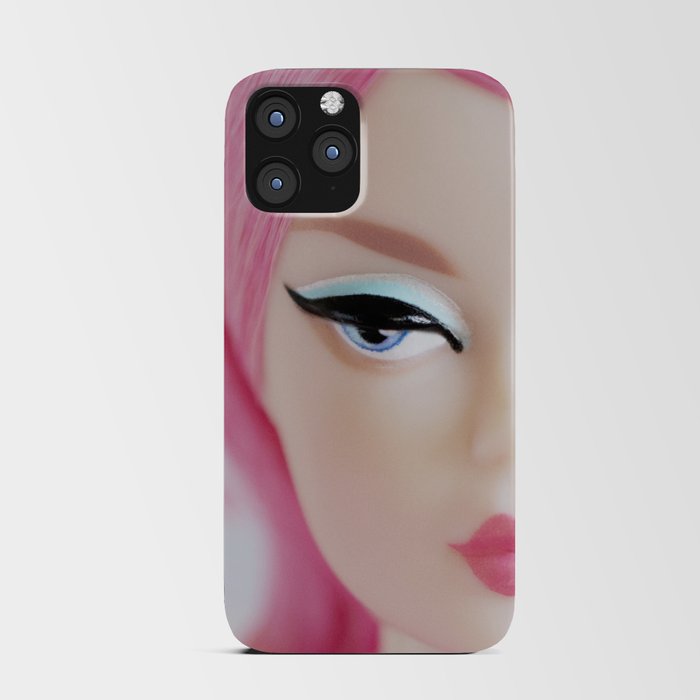 Pink glamour iPhone Card Case