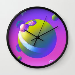 King Kai's Planet Wall Clock