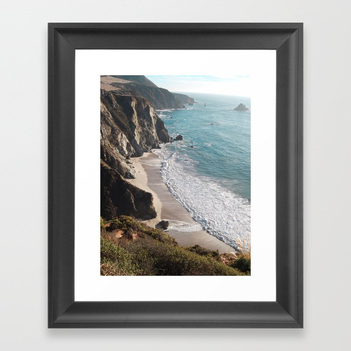 Coast of Big Sur Framed Art Print