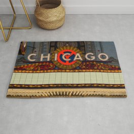 Glowing Chicago Rug